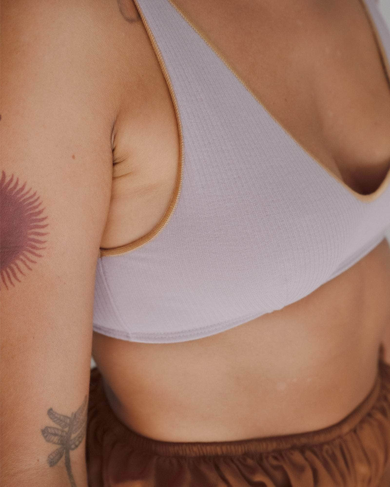 Pam Bra - Fine Organic Cotton Rib 4