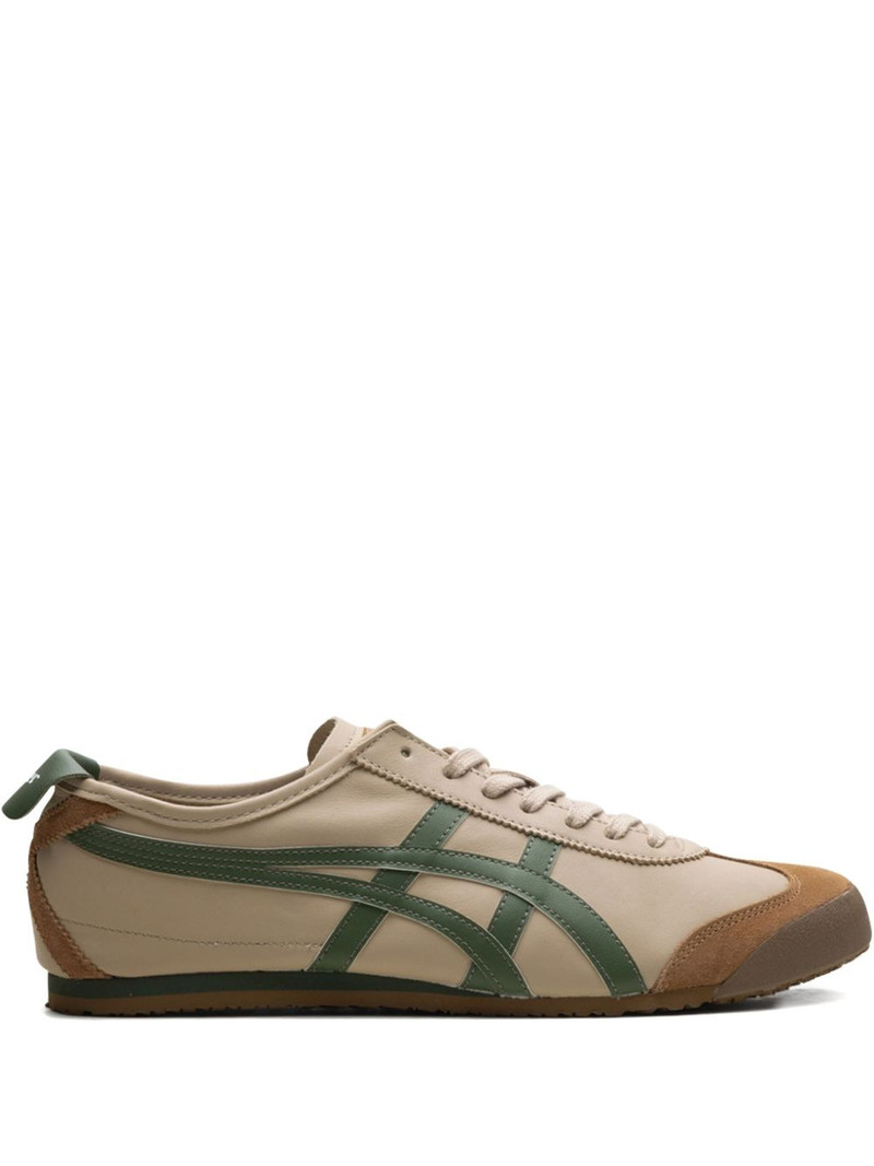 Tiger Mexico 66 "Brown/Green" sneakers 1