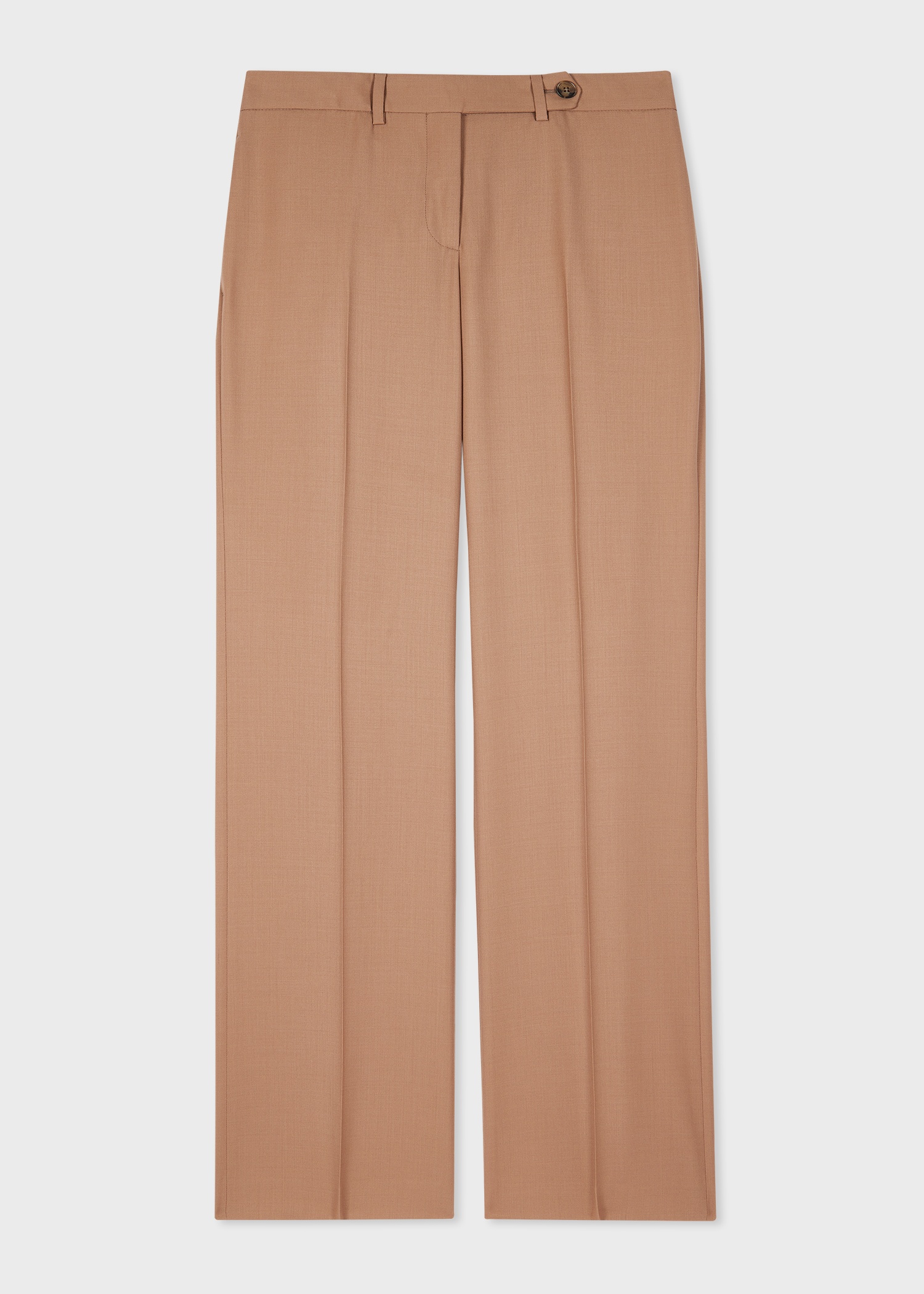 Women's 'A Suit To Travel In' - Taupe Wool Double Breasted Suit - 5