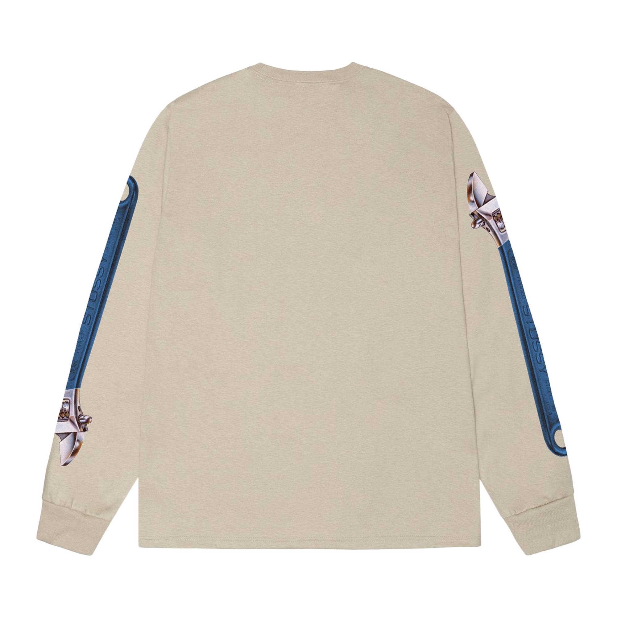 Stussy Wrench Long-Sleeve Tee 'Khaki' - 2