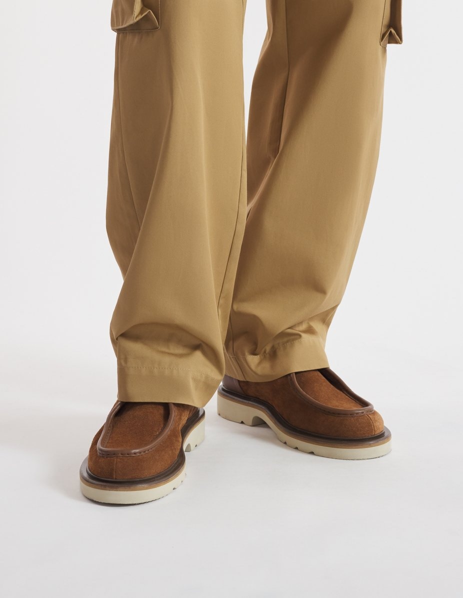 SUEDE LEATHER DERBIES - 2