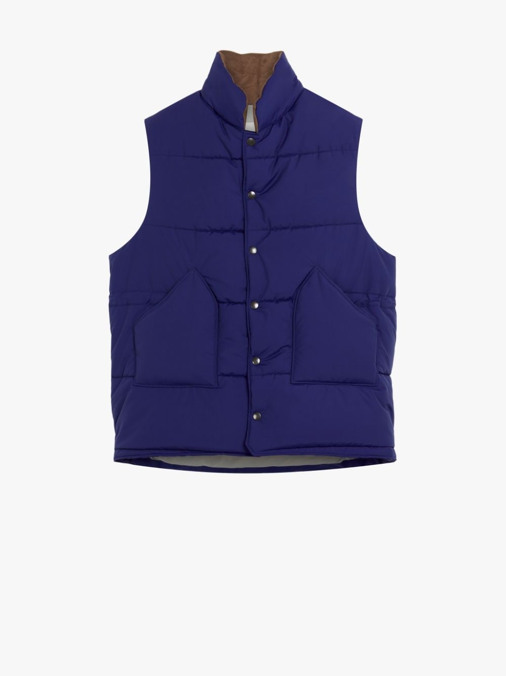 OSAKA BLUE RAIN SYSTEM WOOL & NYLON BLEND GILET | GQF-304 - 1