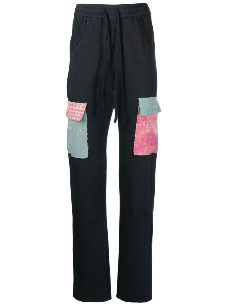 flap-pocket track pants 1