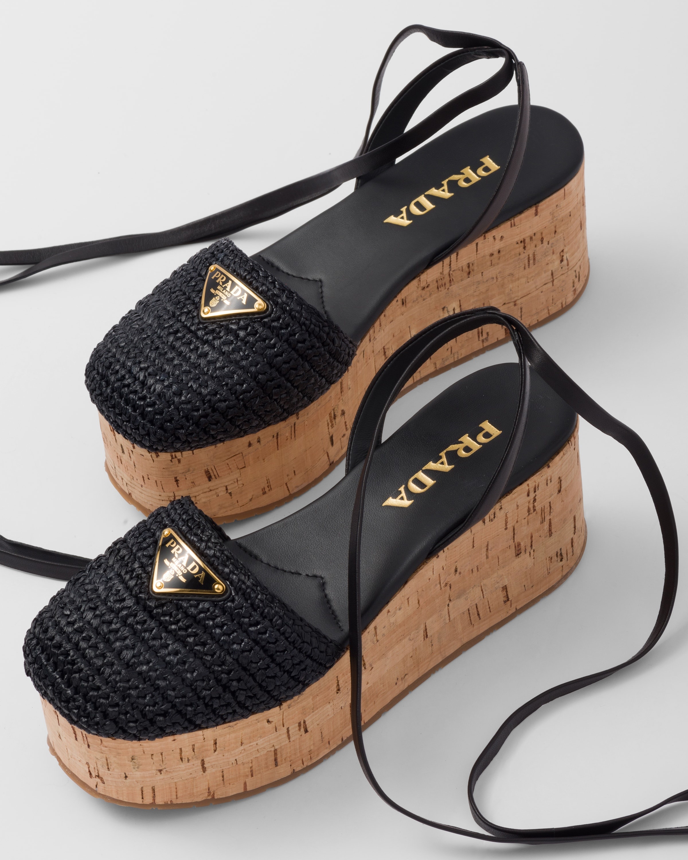 Crochet wedge sandals - 6