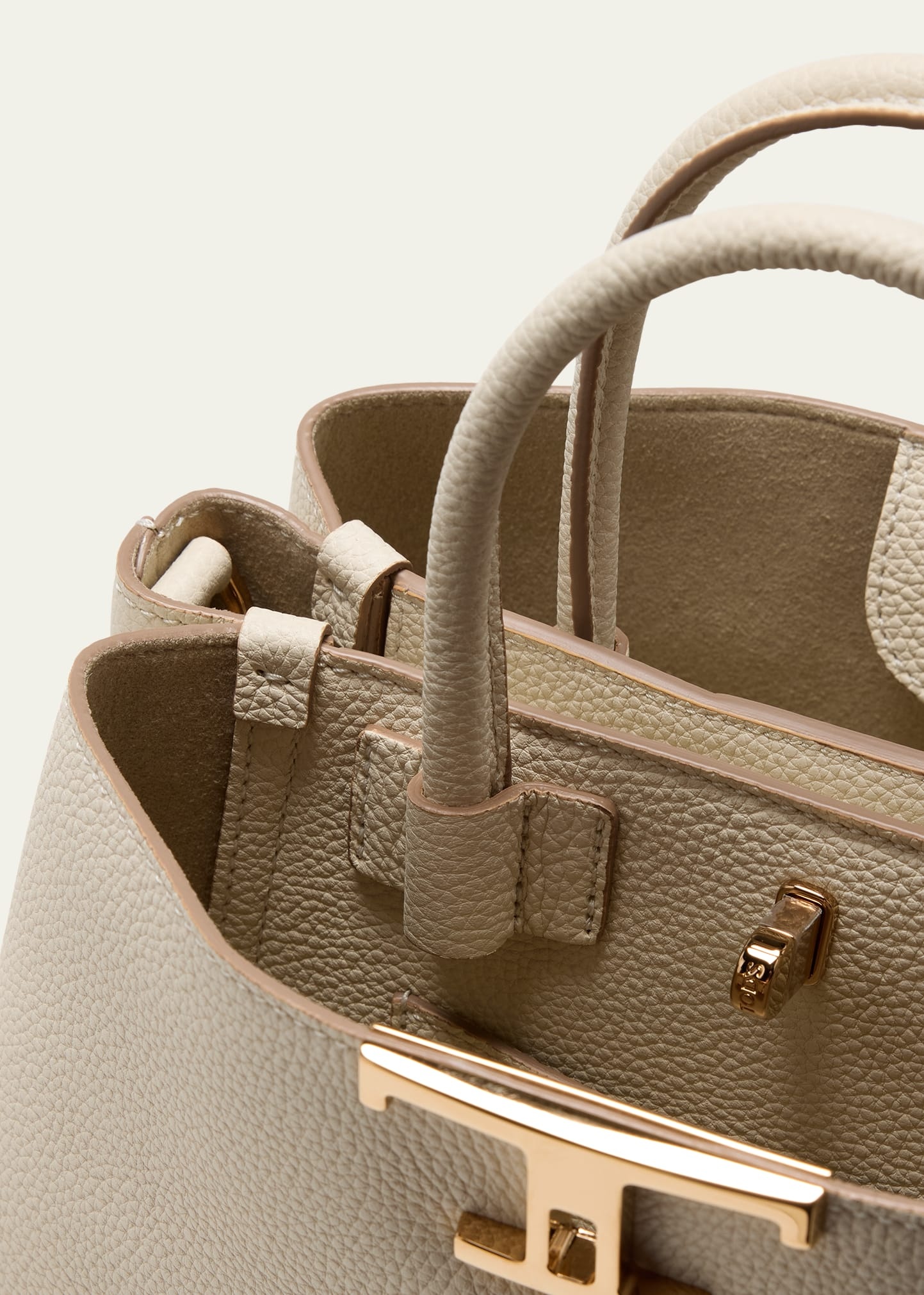 Small Leather Top-Handle Bag - 4