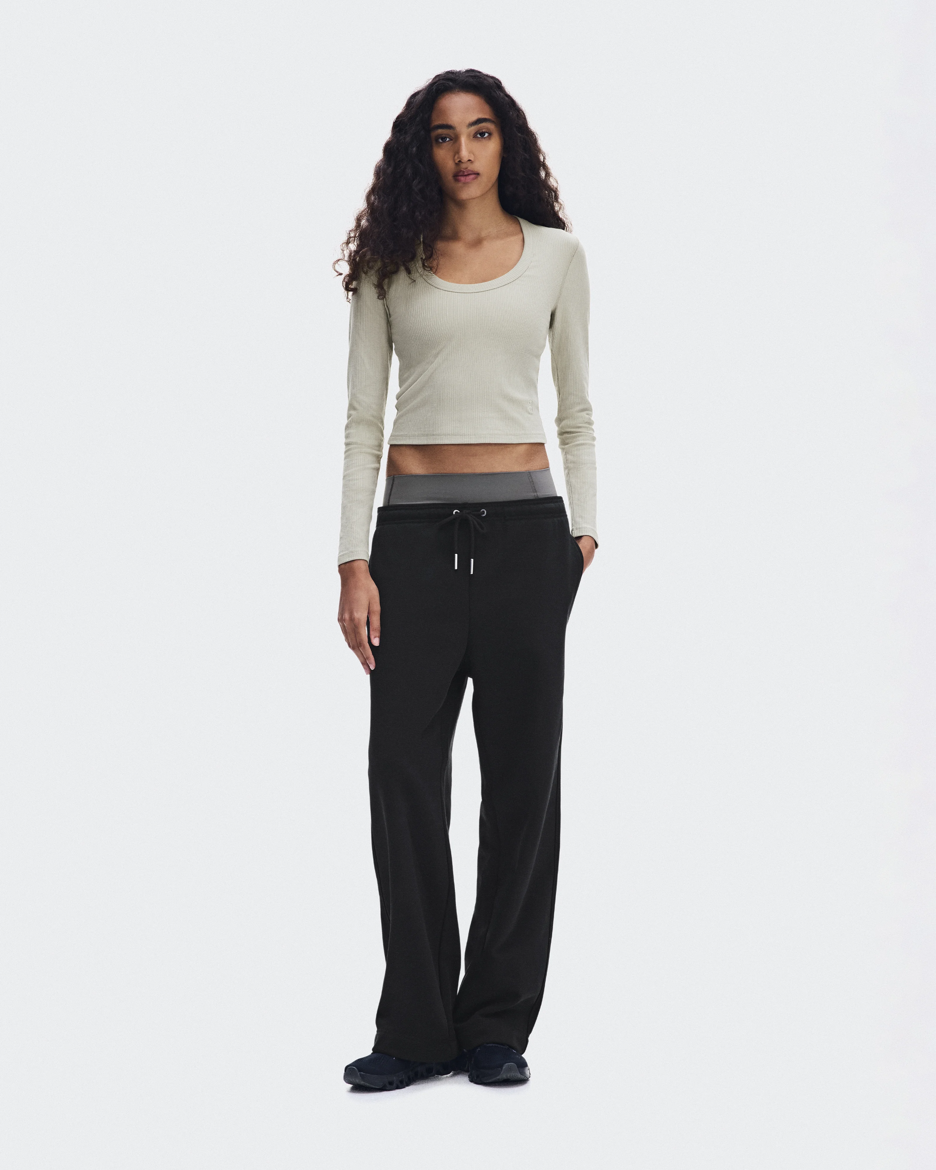 All-Day Ribbed Long-T - 1