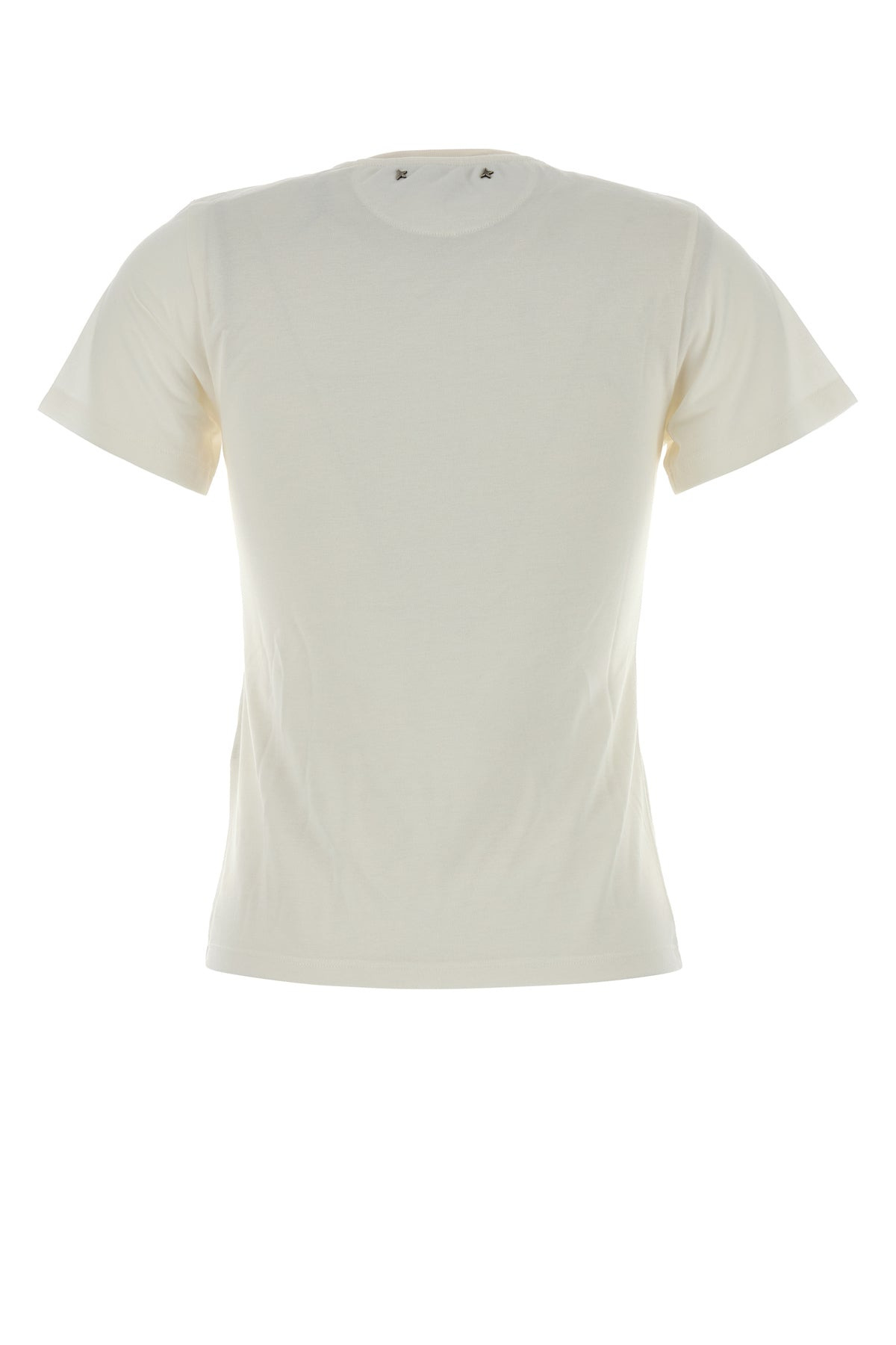White viscose blent t-shirt - 2
