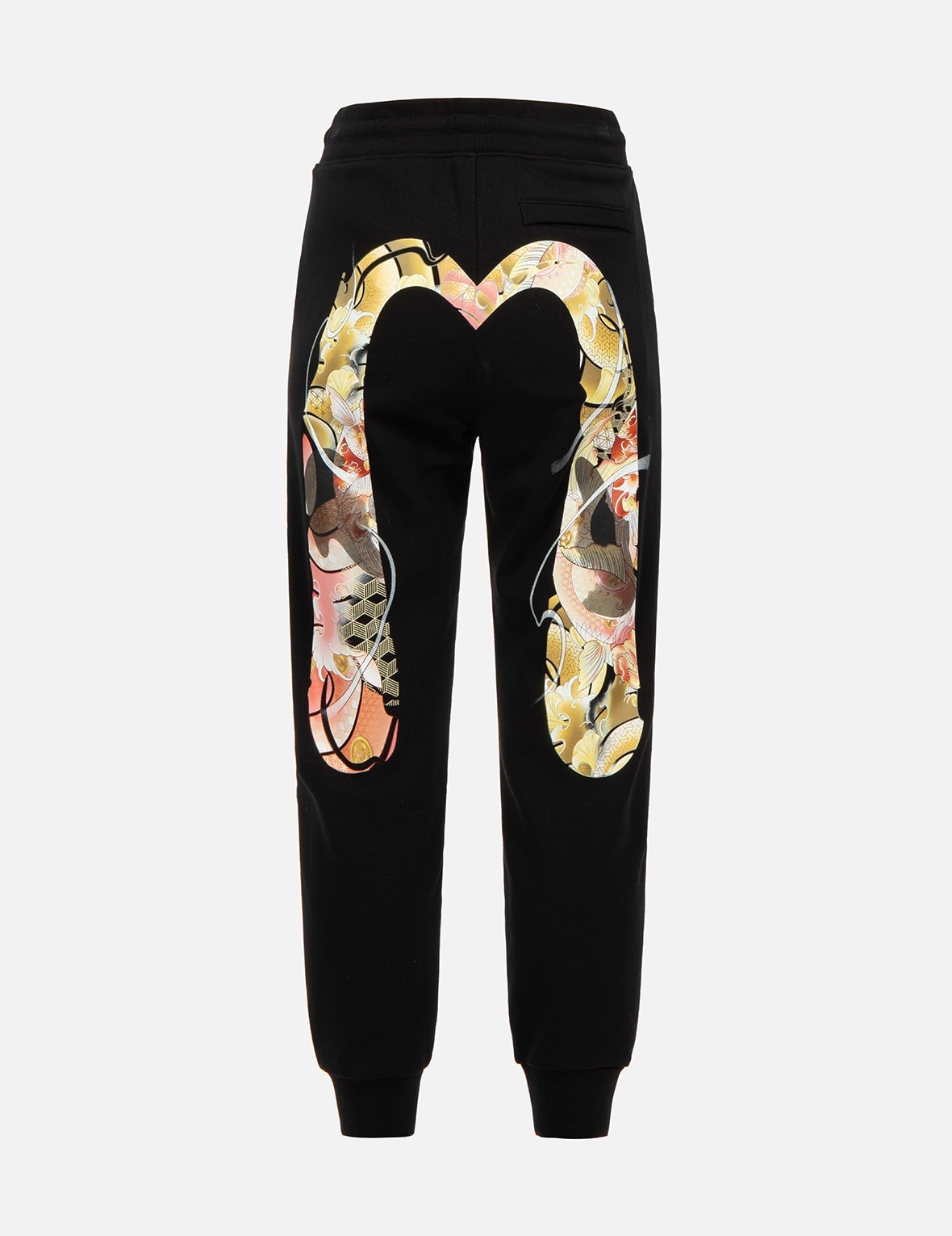 TATTOO KOI DAICOCK PRINT SWEATPANTS - 1