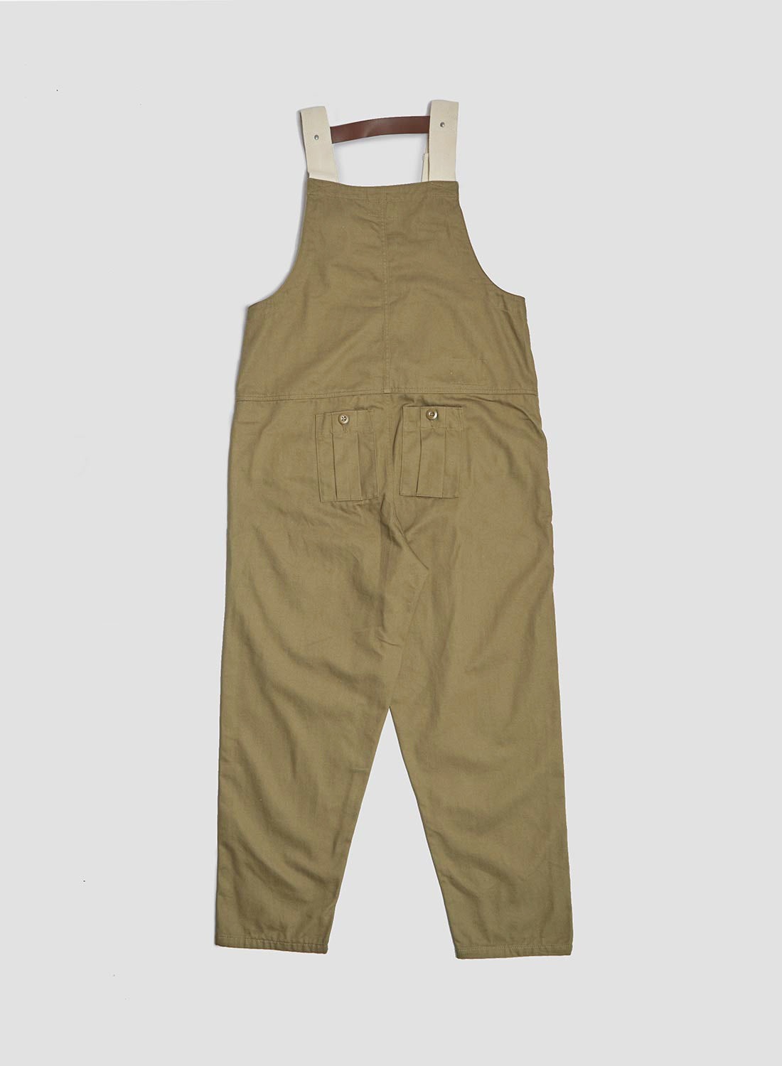 Railway Dungaree Heavy Cotton in Army - 4