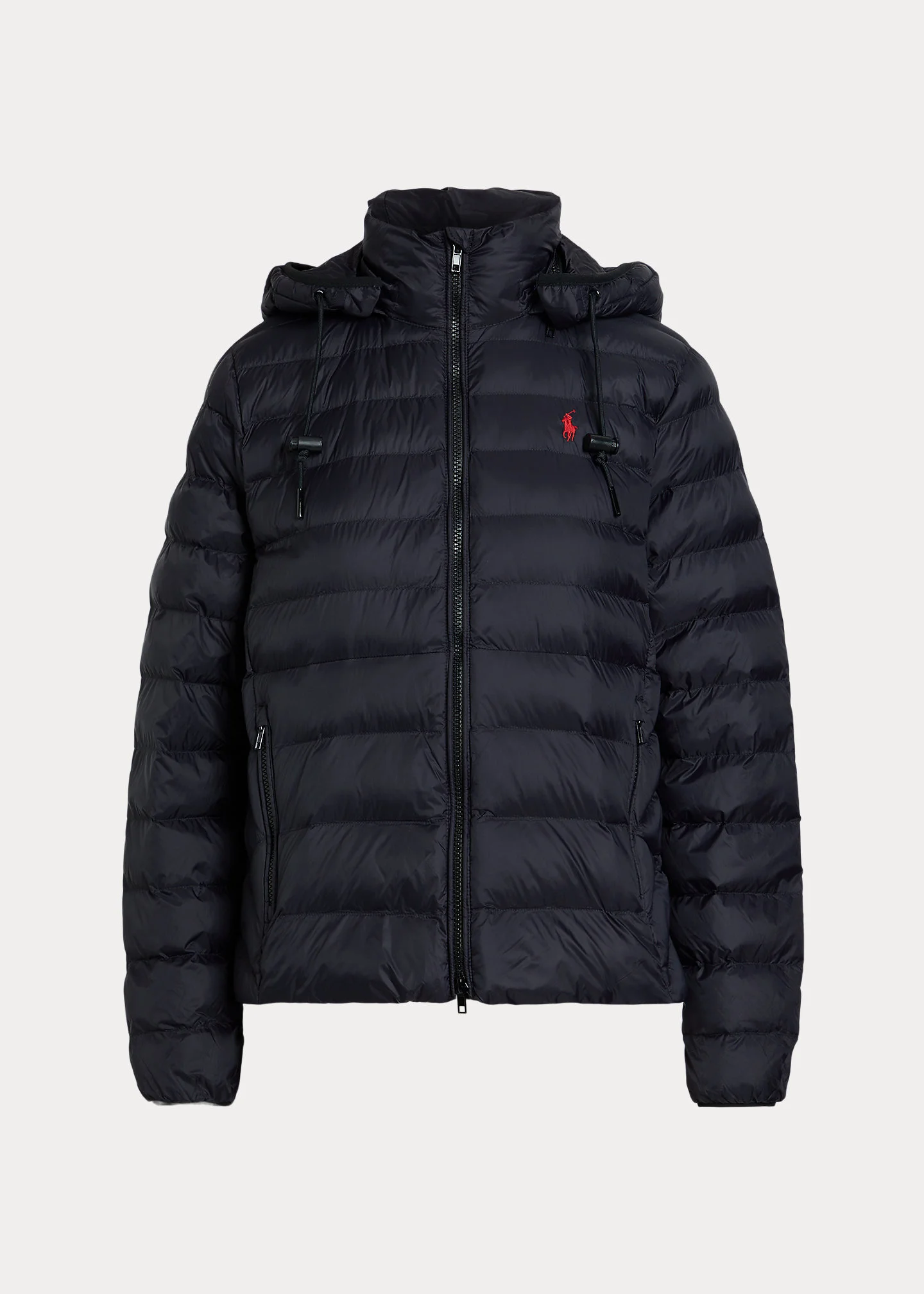 Water-Resistant Packable Hooded Jacket - 1