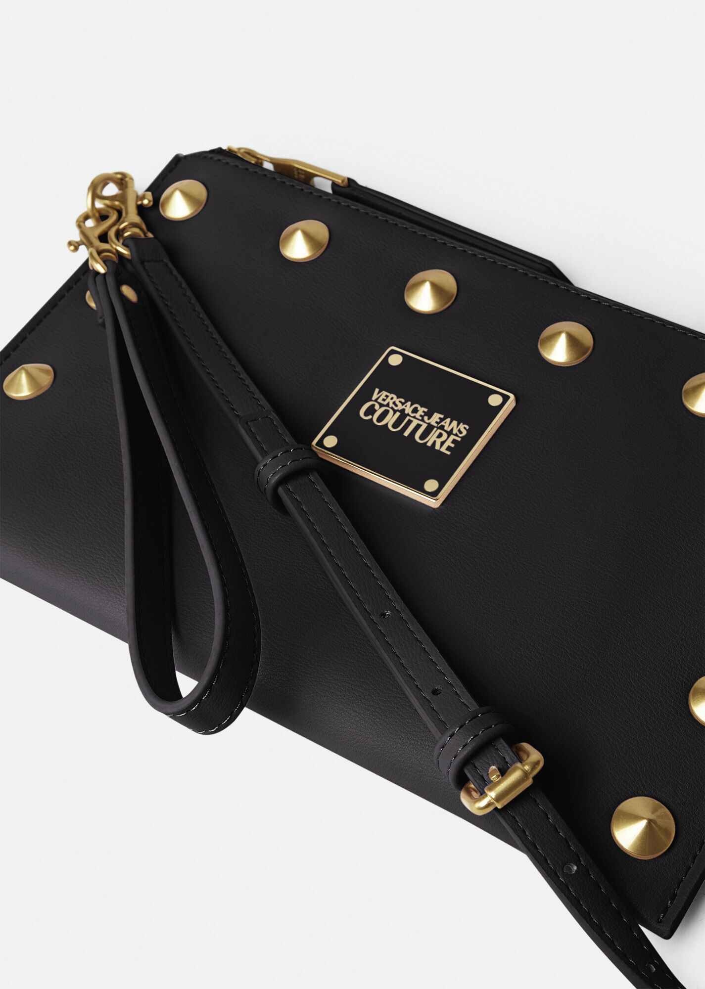 Studded Logo Wristlet - 4