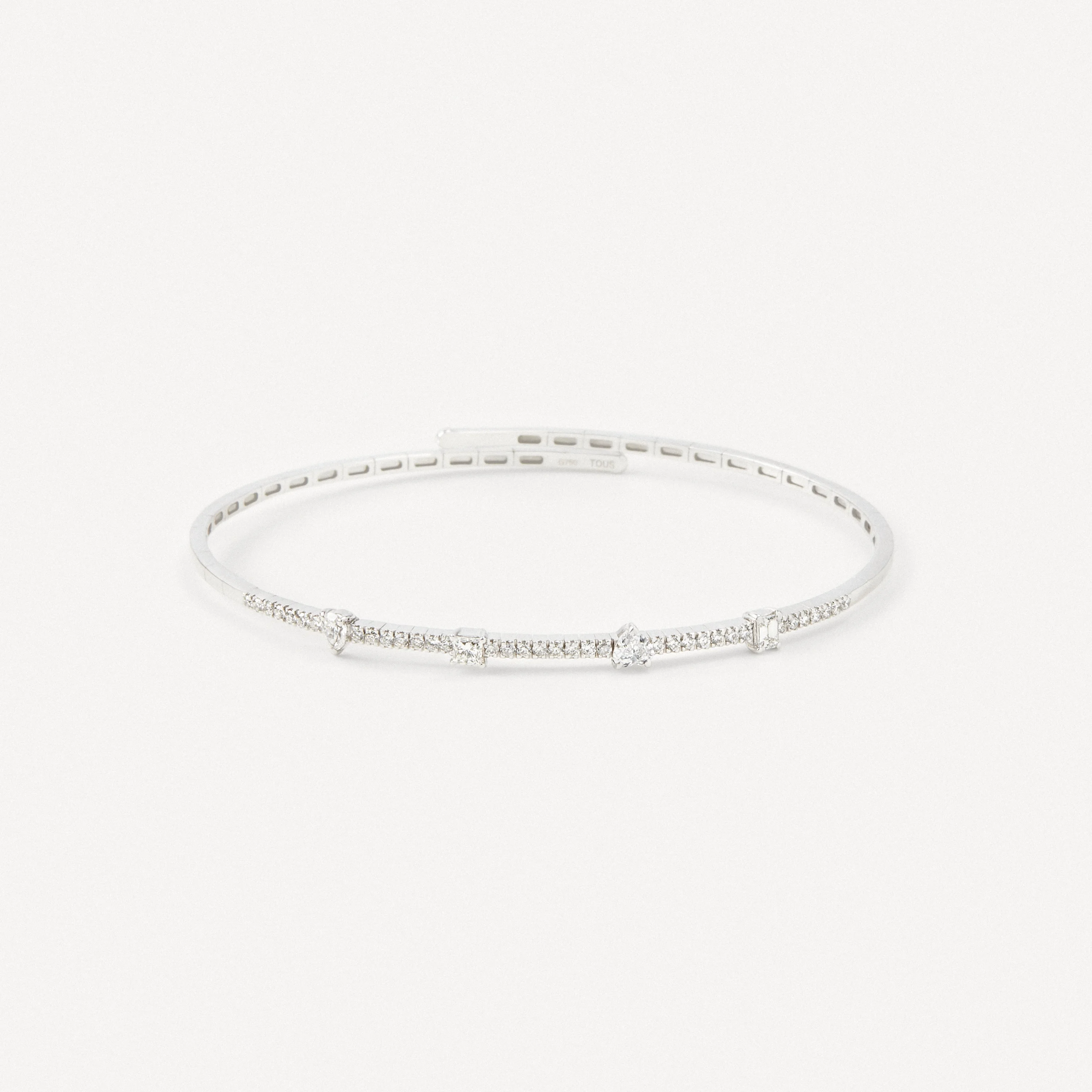 Bracelet in white gold with diamonds TOUS ATELIER - 1