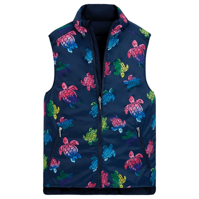 Unisex Sleeveless Jacket Ronde Des Tortues - 4