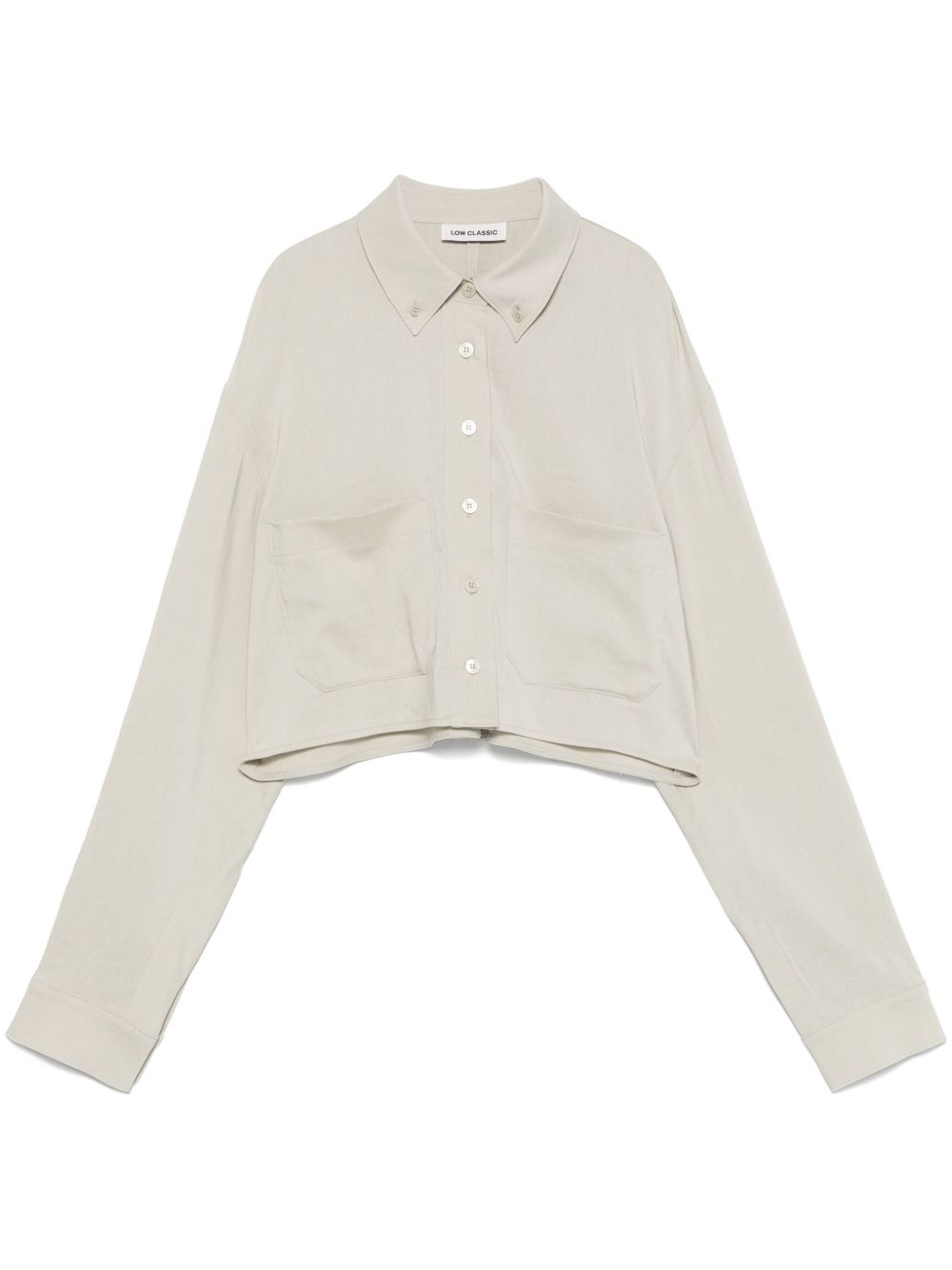 cropped shirt - 1