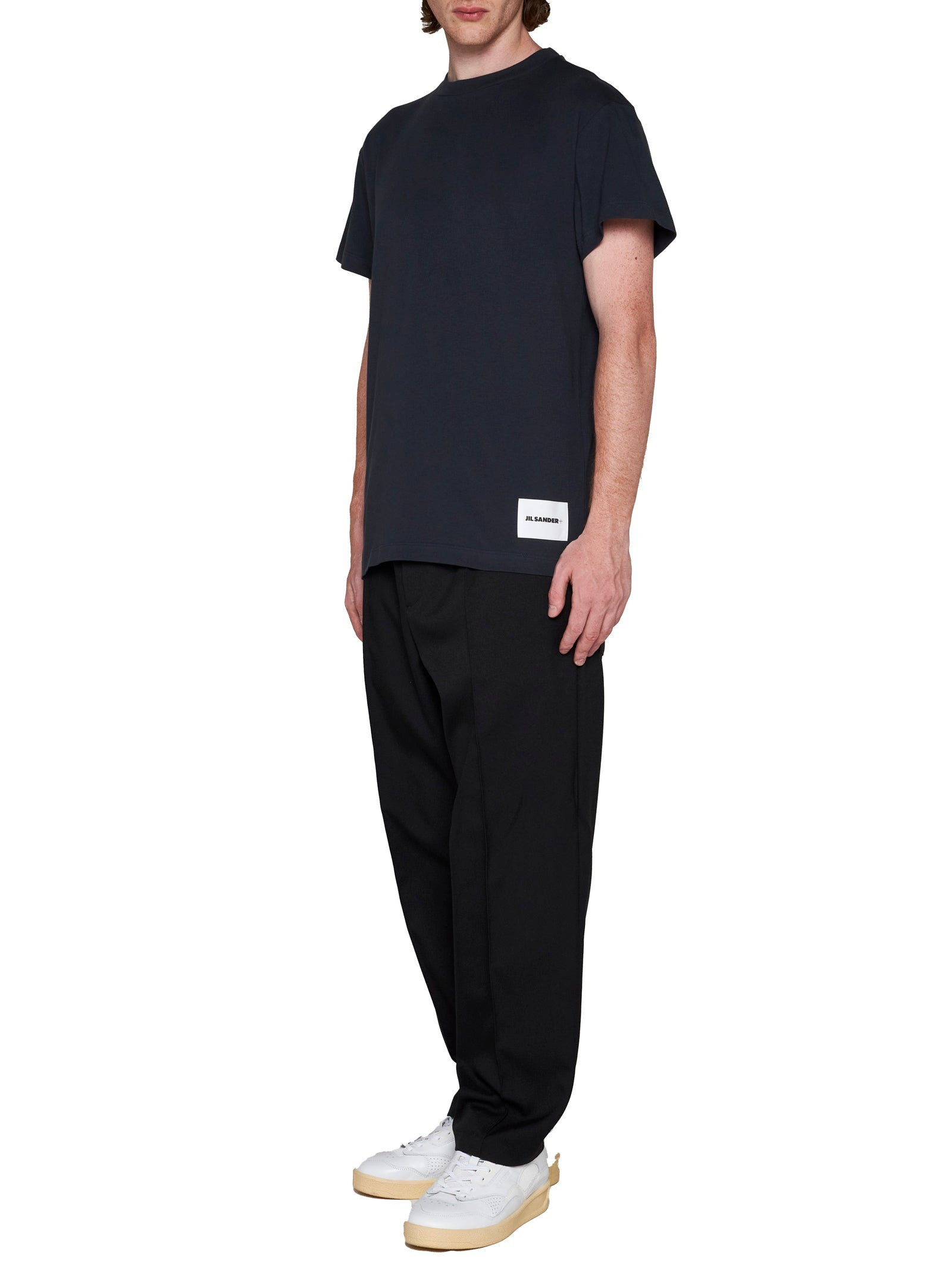 Jil Sander Men Set Of 3 Cotton Jersey T-Shirts - 2