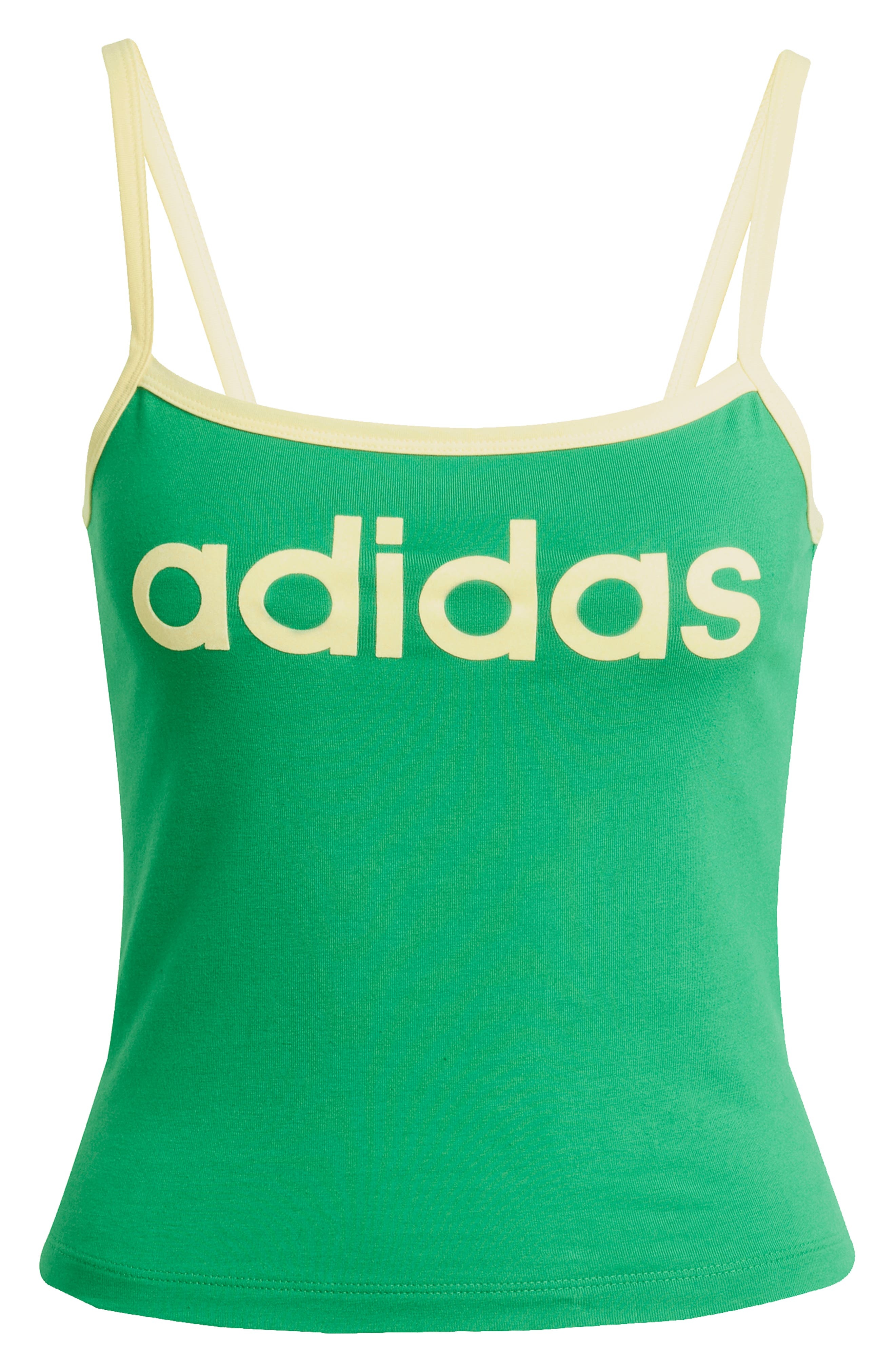 adidas Logo Camisole in Green at Nordstrom - 4