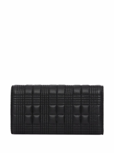 Burberry Lola quilted continental wallet outlook