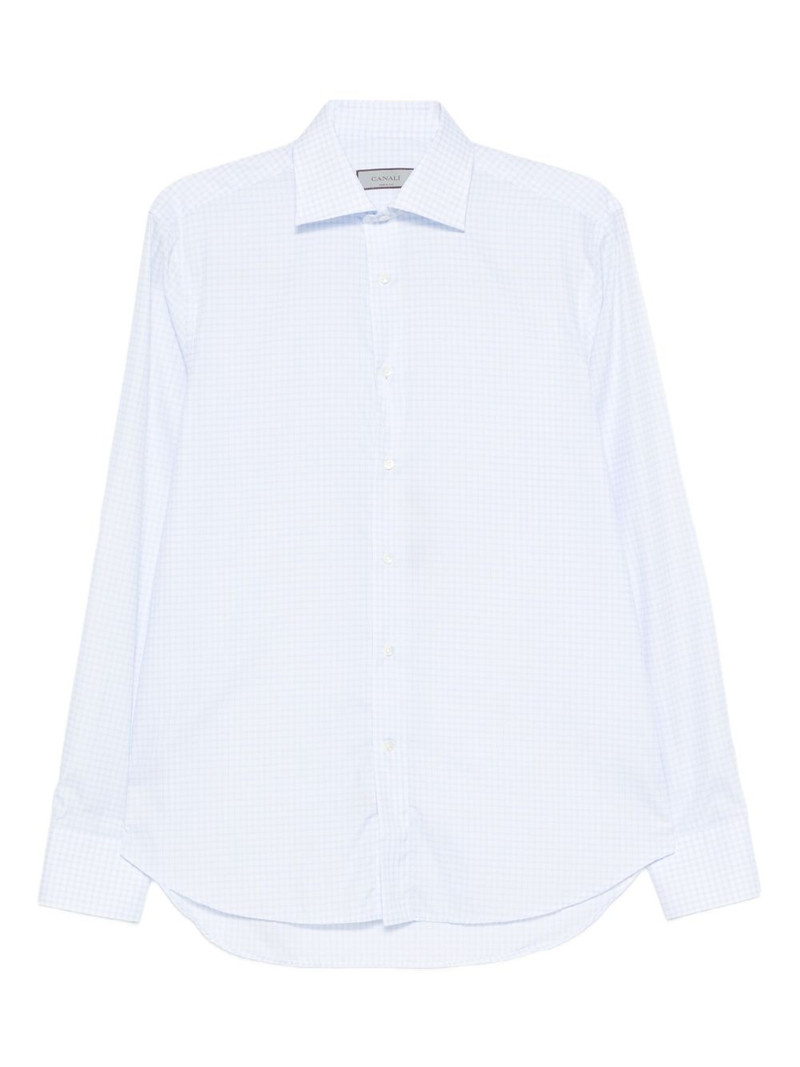 gingham cotton shirt 1