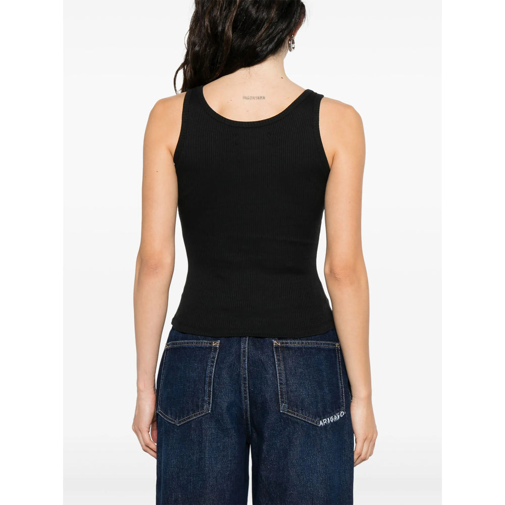Amiri Black Tops - Vests & Tank Tops Women - 2