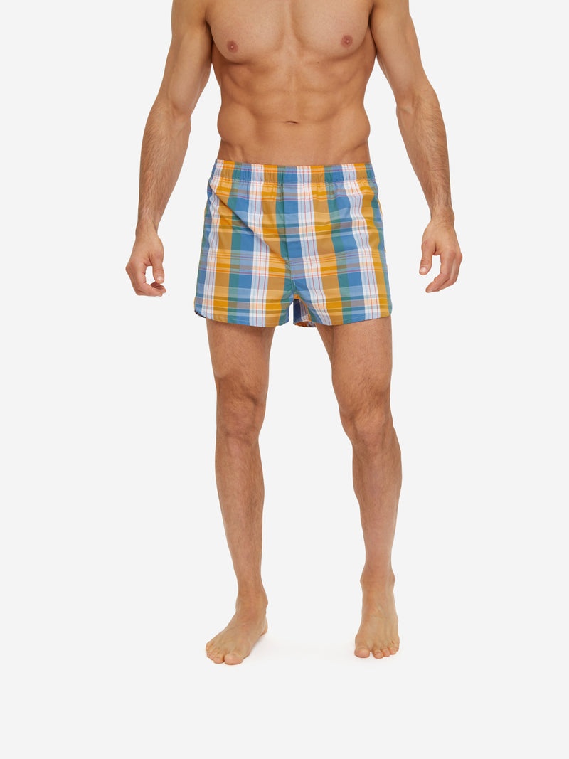 Men's Modern Fit Boxers Barker 32 Cotton Multi - 3