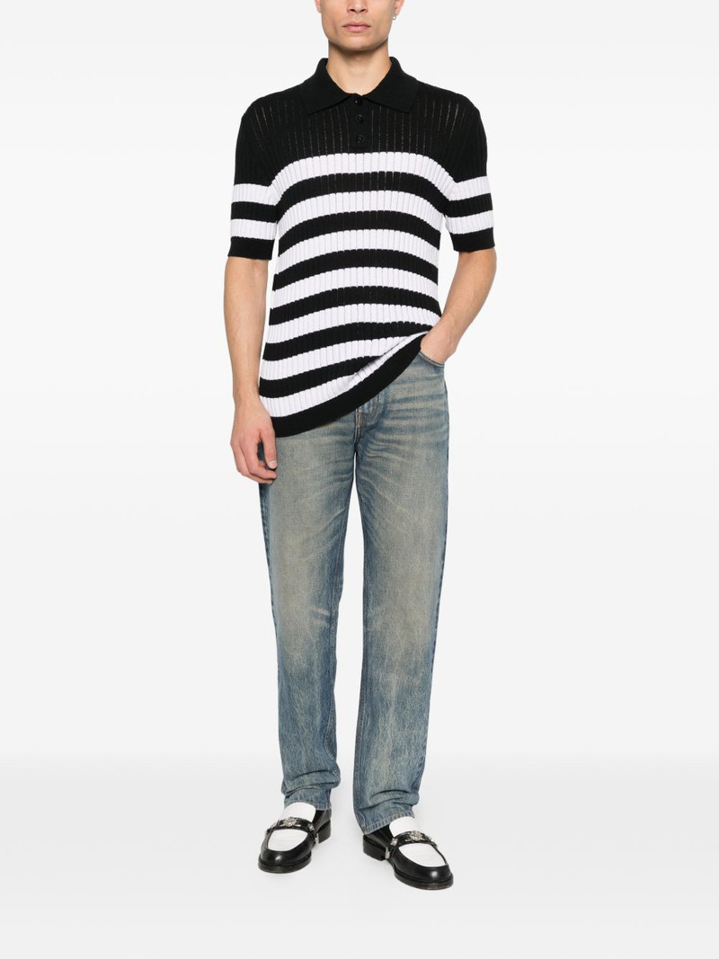 Balmain logo-patch jeans outlook