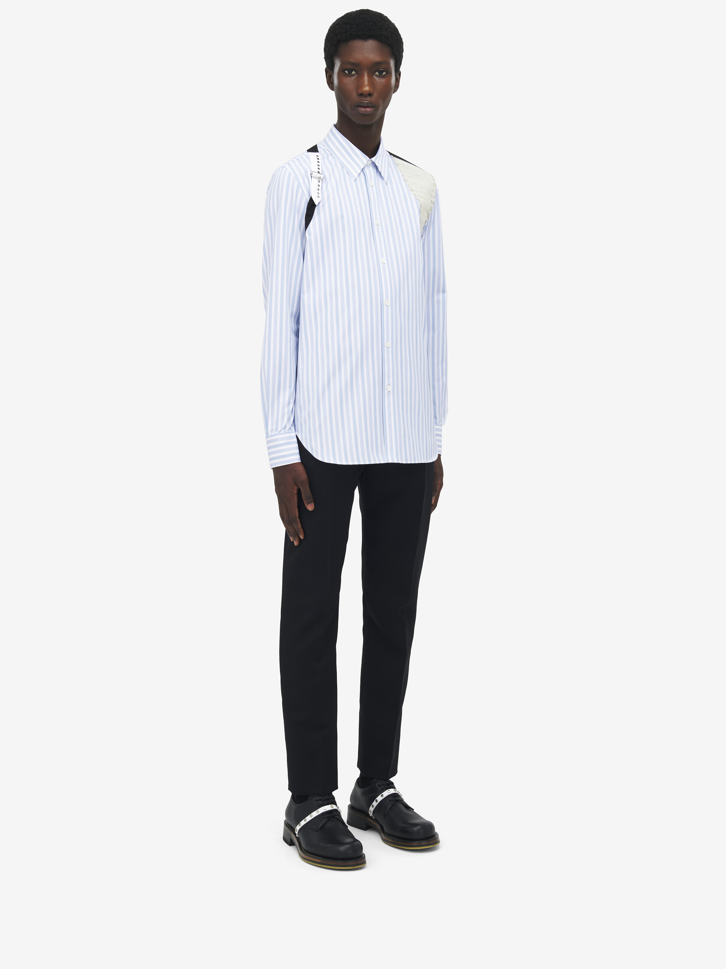 Canvas Detail Harness Shirt - 4