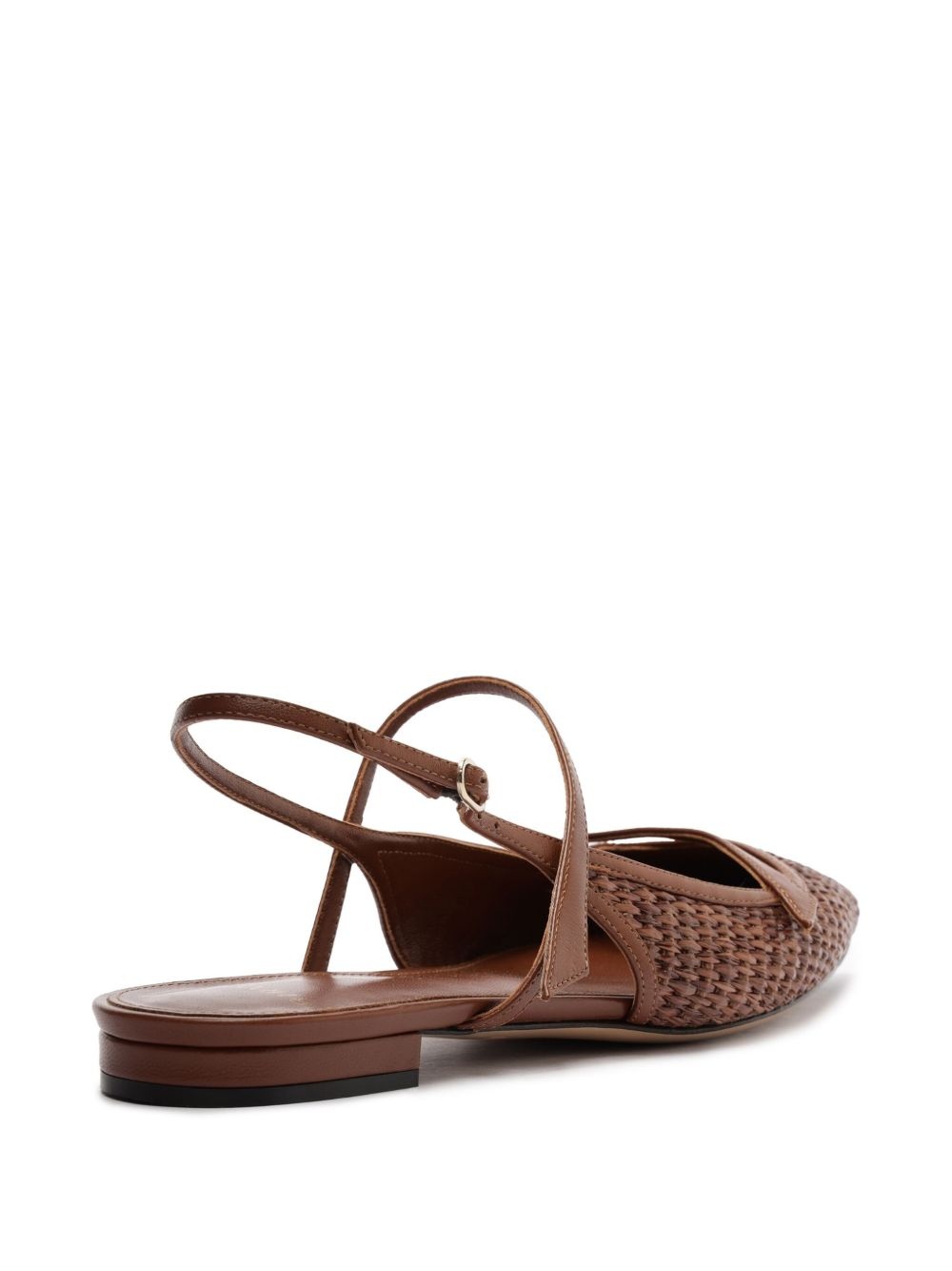 Tita Raffia ballerina shoes - 4