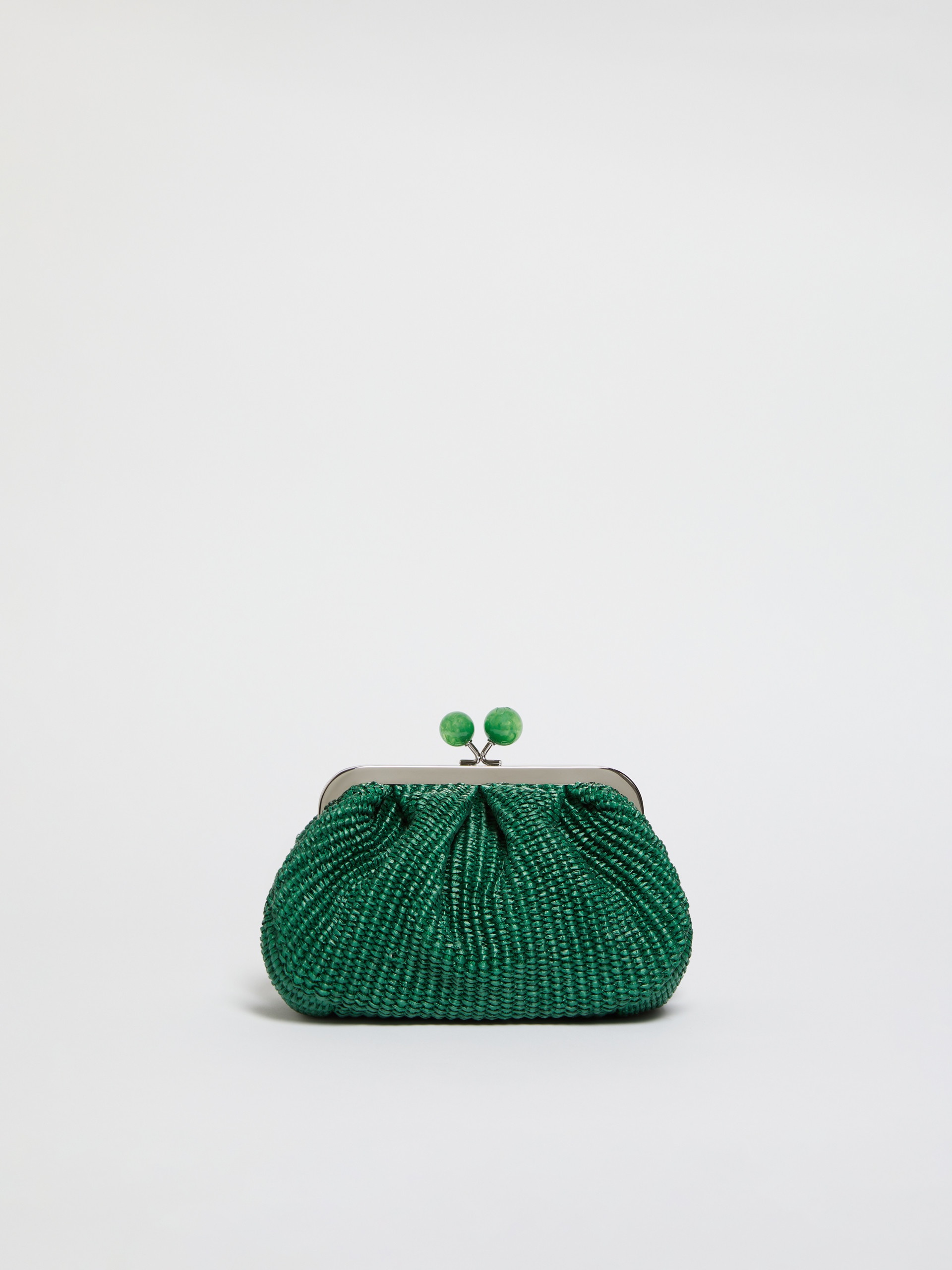 PALMAS Small raffia-effect Pasticcino Bag - 3