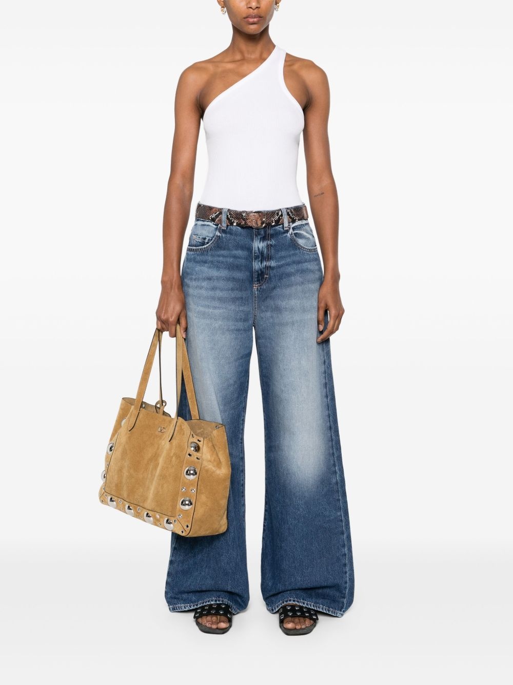 one-shoulder top - 2