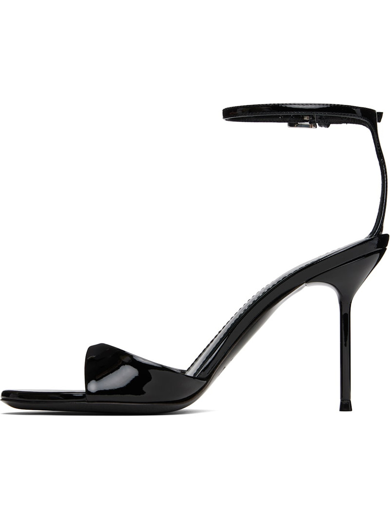 Black Lidia 90 Heeled Sandals 3