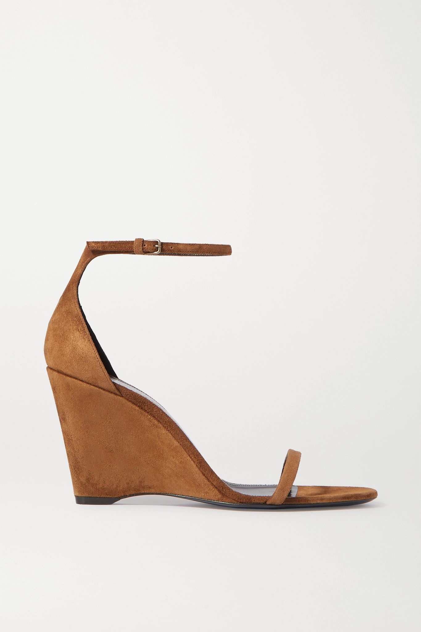 Bianca suede wedge sandals - 1