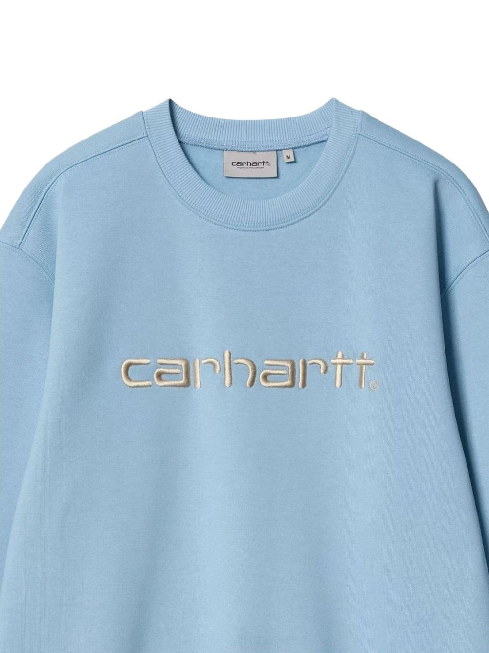 logo-embroidered sweatshirt - 3