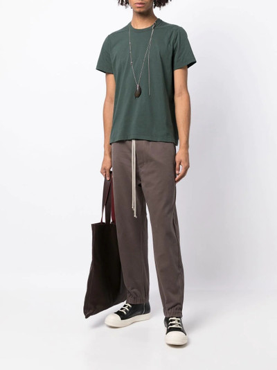 Rick Owens solid-color knit T-shirt outlook