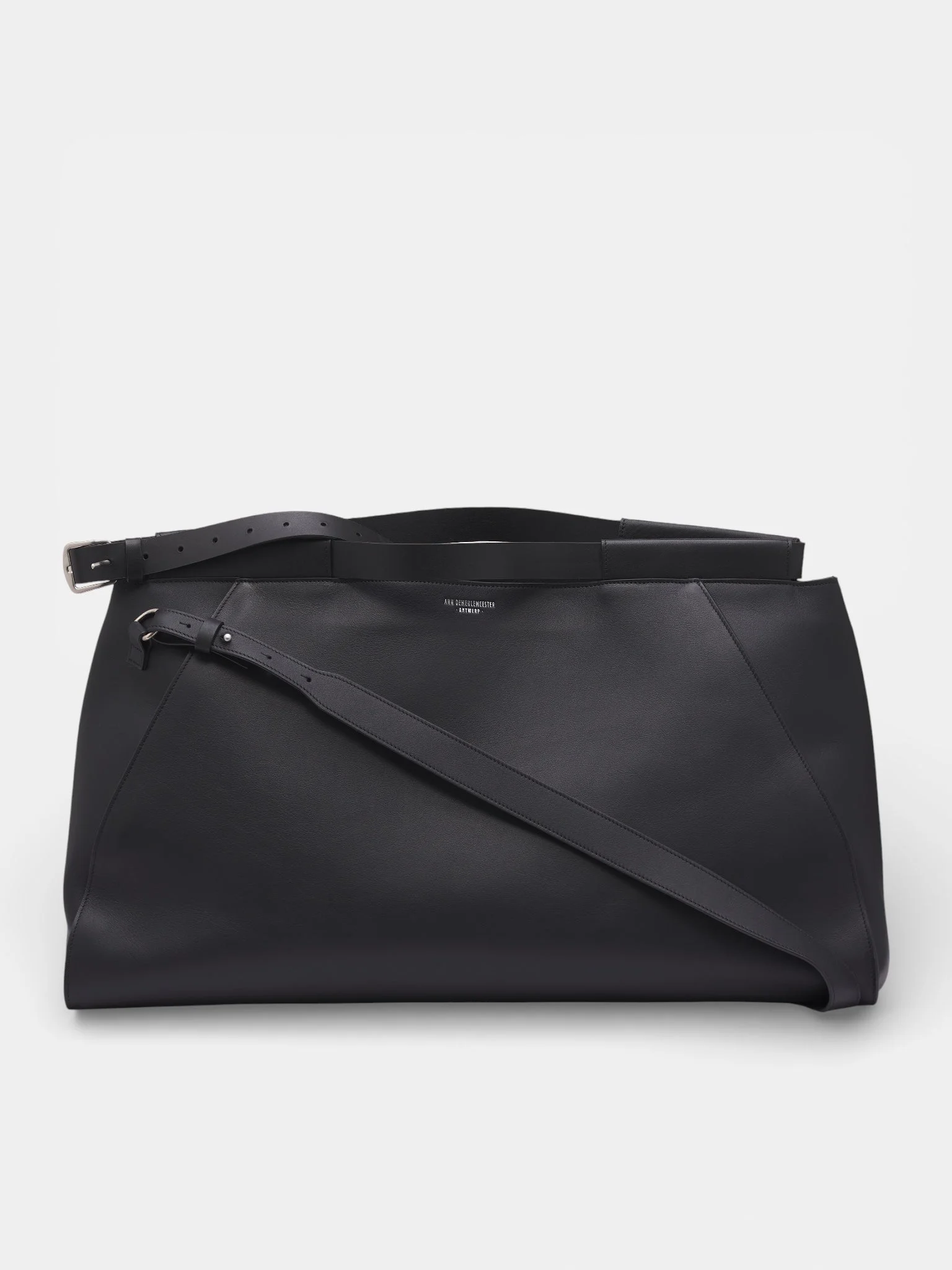 Sylvia Black Leather Bag - 1