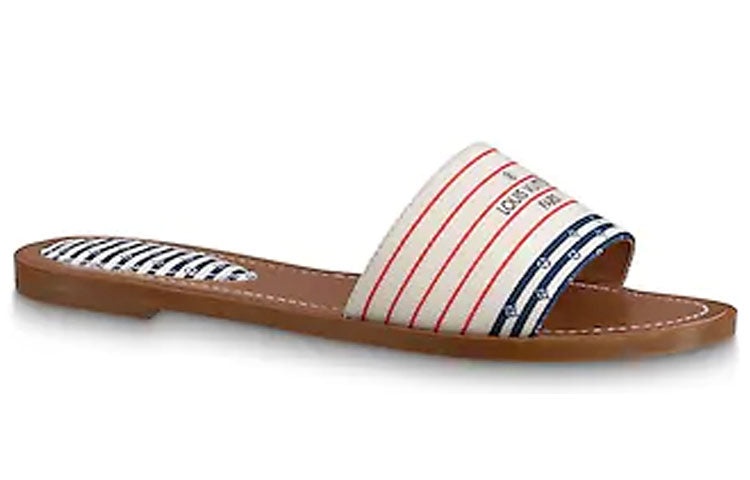 (WMNS) LOUIS VUITTON Lock It Slides 'Red White Blue' 1A7U39 - 2
