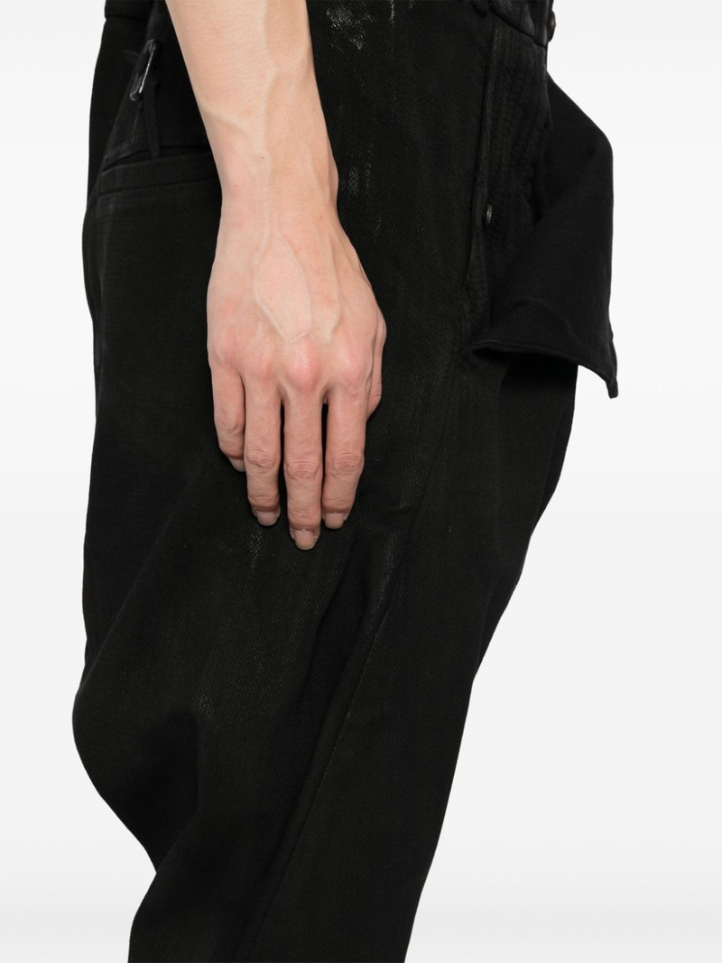 coated pressed trousers 5