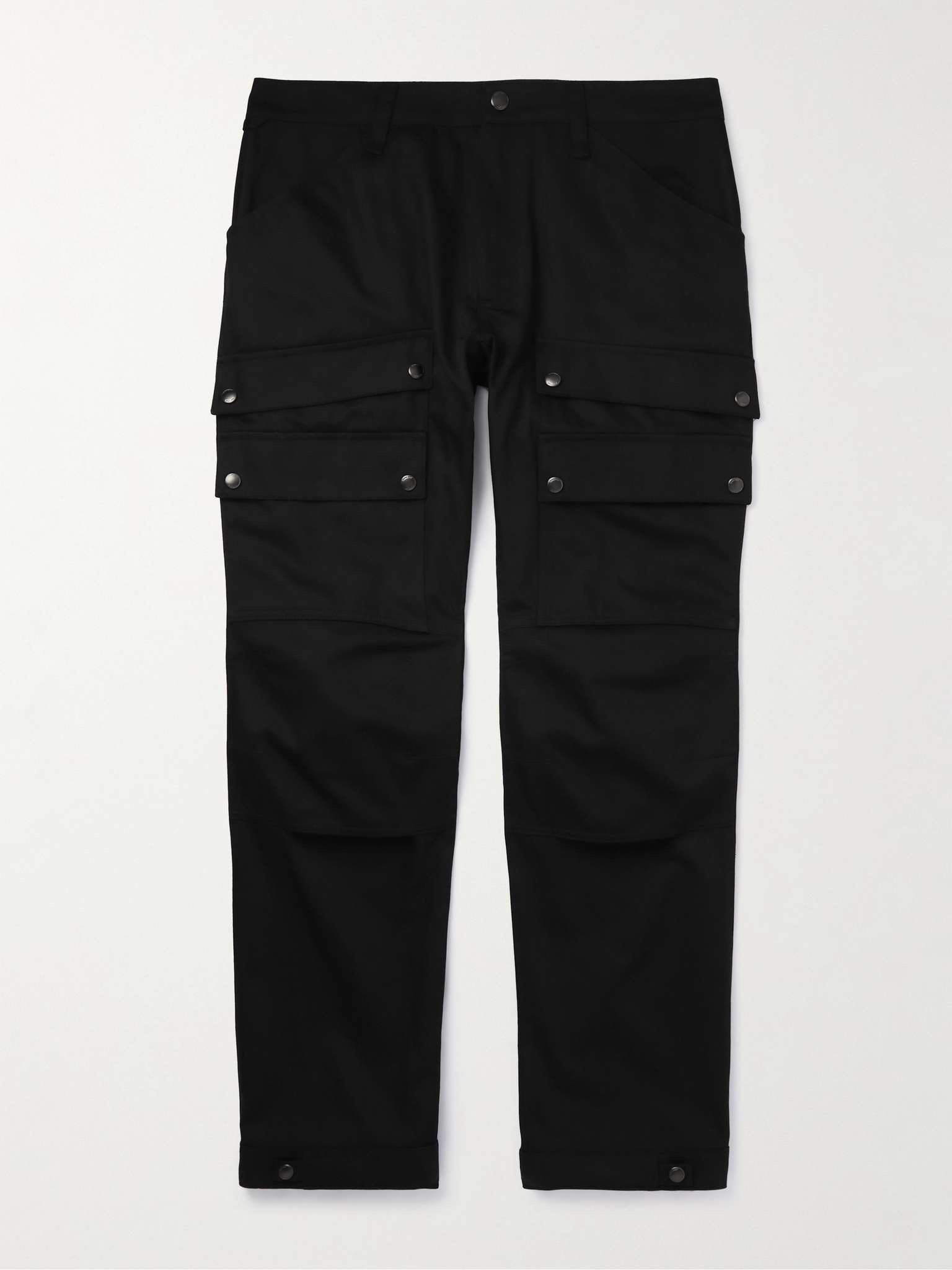 Carmelo Straight-Leg Cotton-Twill Cargo Trousers - 1