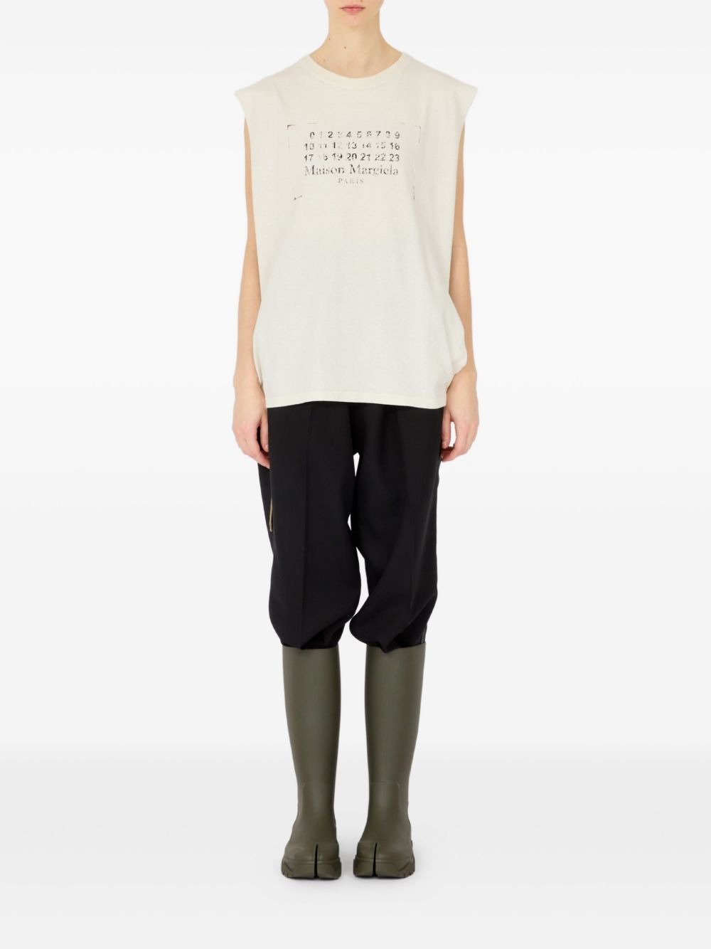cotton tank top - 2