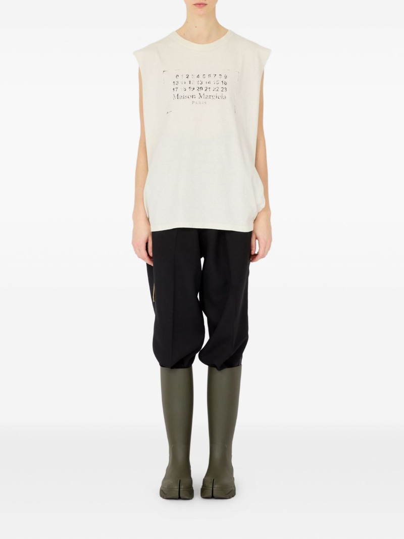 Maison Margiela cotton tank top outlook