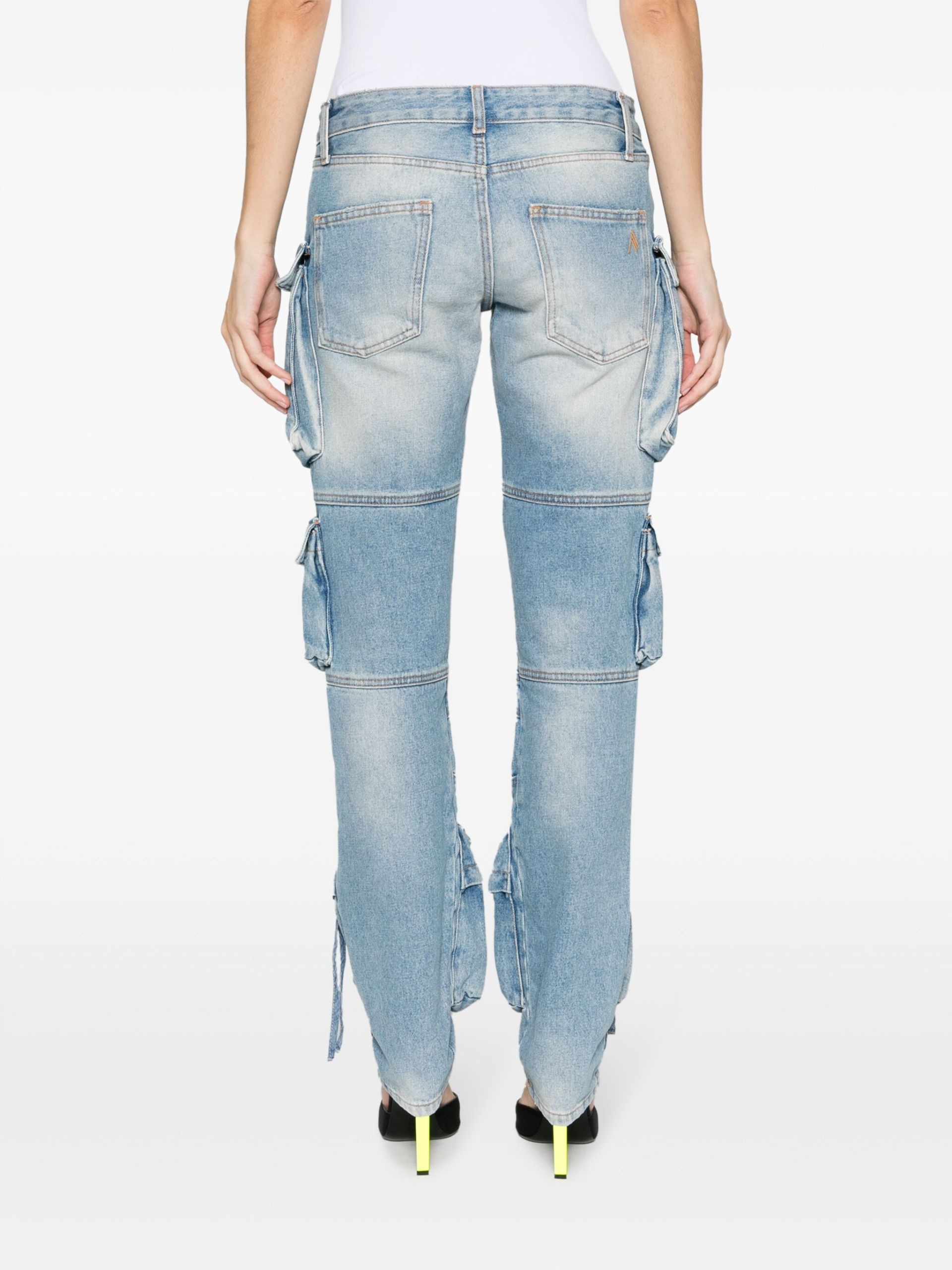 Blue Essie cargo jeans - 4