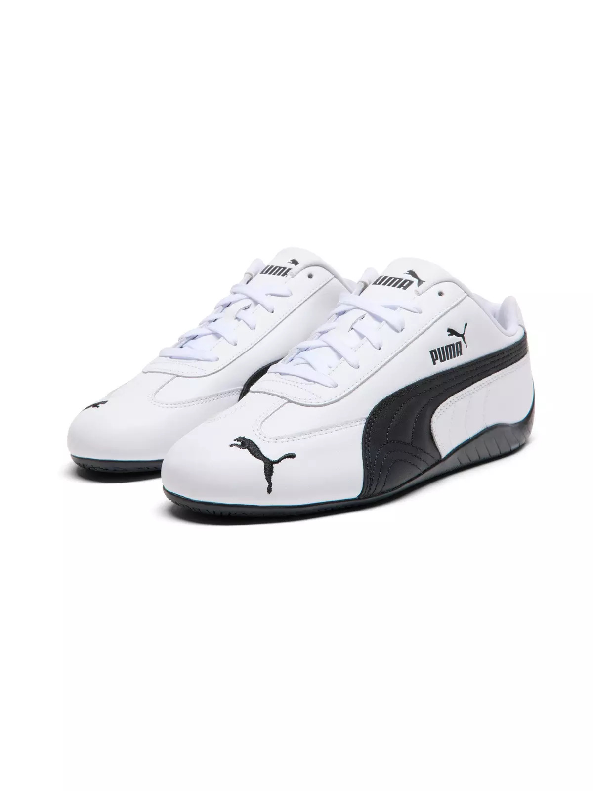 PUMA Speedcat Full Leather "PUMA White/PUMA Black" Men's Shoe - 3