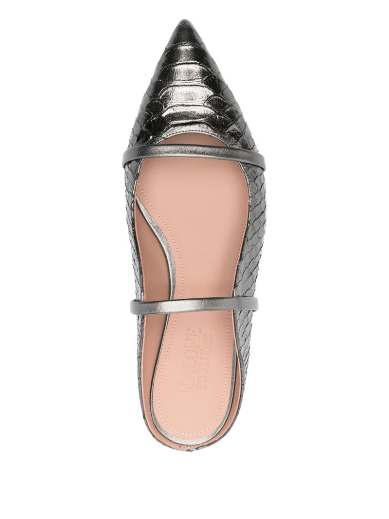 leather pointed-toe flats 4