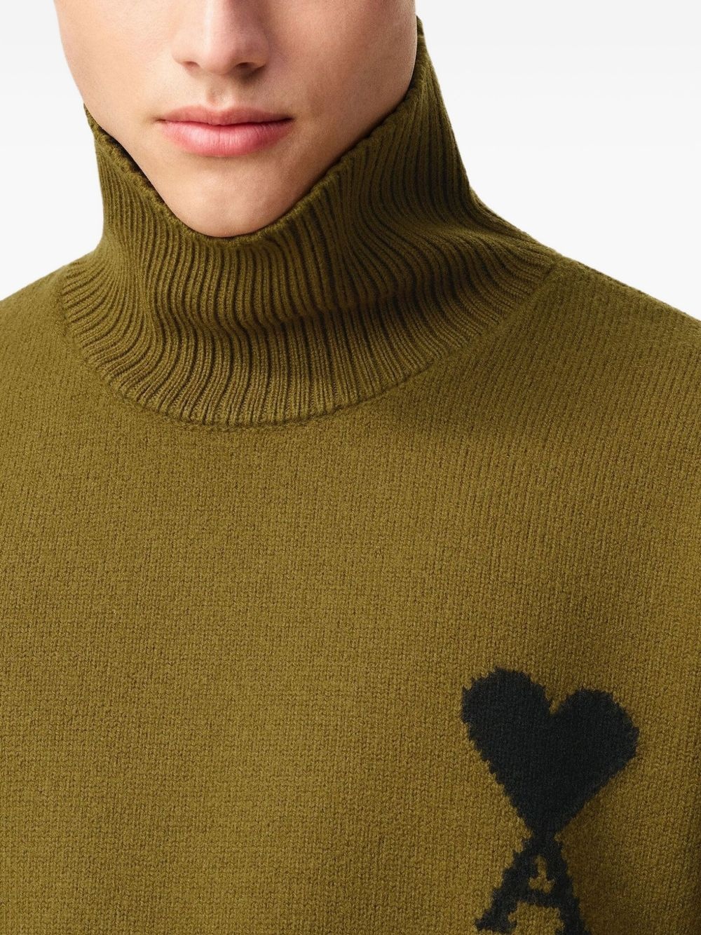 Ami de Coeur funnel neck sweater - 6