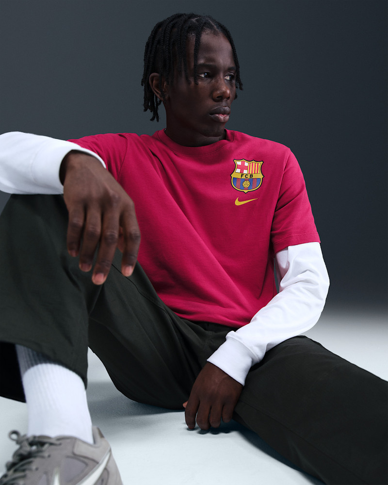 FC Barcelona Men's Nike Soccer T-Shirt 3