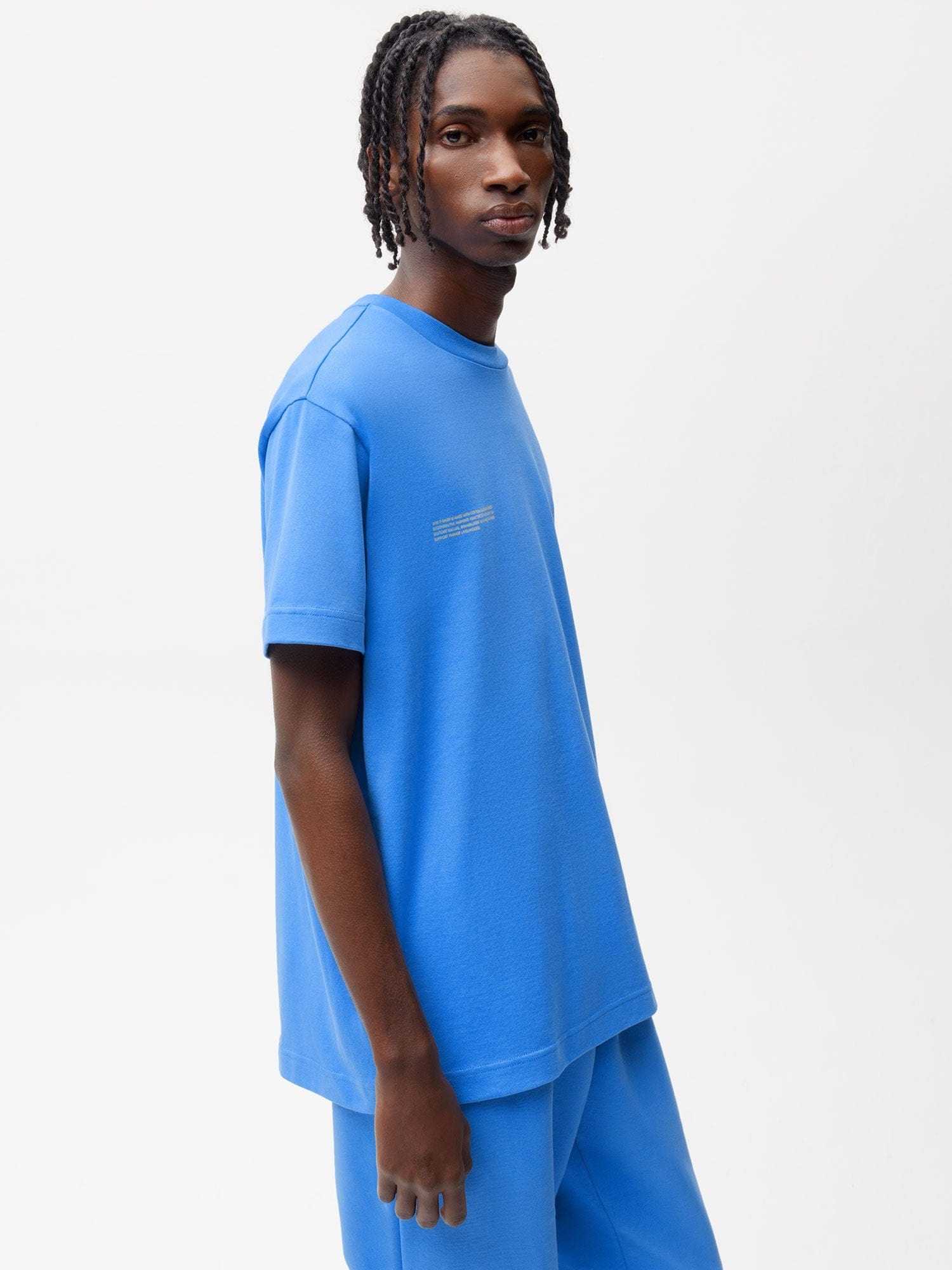 Mens In Conversion Cotton 365 T-shirt - Water Blue - 4