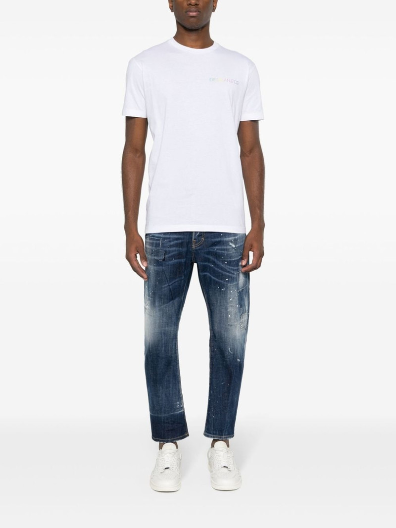 DSQUARED2 logo-print cotton T-shirt outlook