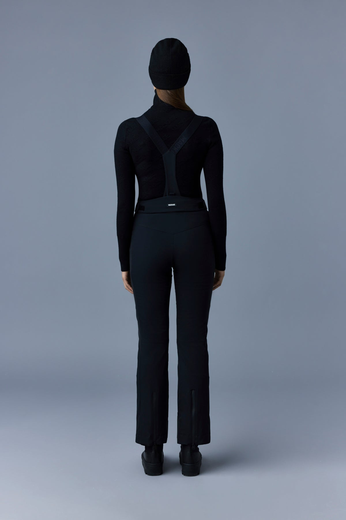 NYOMI ski pant with removable suspenders - 4