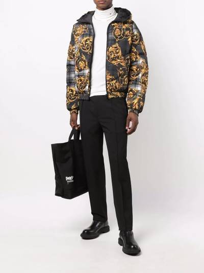 VERSACE JEANS COUTURE baroque-print jacket outlook