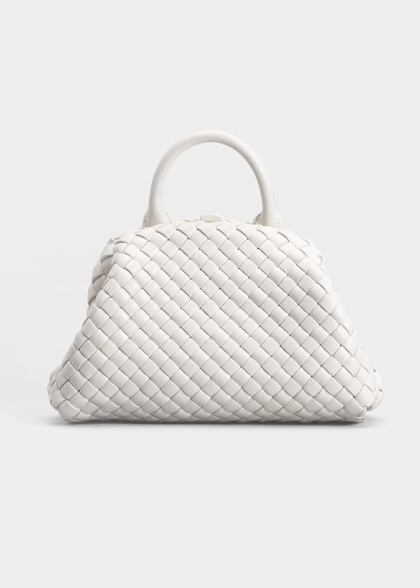 Mini Intrecciato Napa Top-Handle Bag - 1