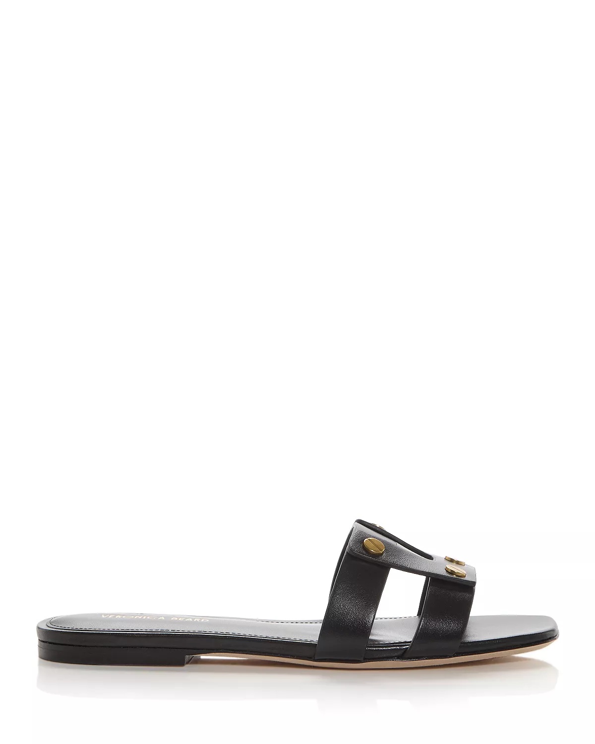 Women's Via Leather Slide Sandals - 2